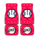 Akaza Demon Slayers Car Floor Mats Anime Car Accessories Nearkii