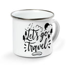 Let Go Travel Camping Mug Campfire Mug Nearkii