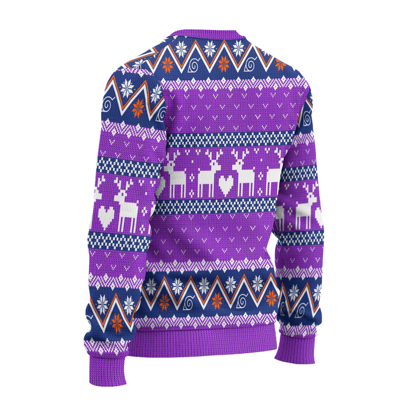 Hinata Hyuga Ugly Christmas Sweater Custom Naruto Anime Xmas Gift Nearkii
