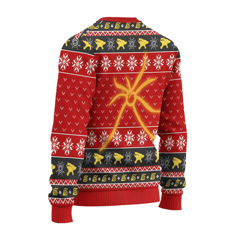 Naruto Uzumaki Anime Ugly Christmas Sweater Baryon Mode Xmas Gift Nearkii