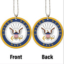 Army US Navy Car Ornament Custom Car Accessories Decorations Nearkii