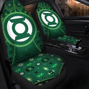 Green Lattern Christmas Premium Custom Car Seat Covers Decor Protectors Nearkii