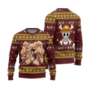 Luffy One Piece Anime Ugly Christmas Sweater Xmas Gift Nearkii