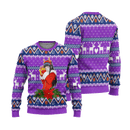 Hinata Hyuga Ugly Christmas Sweater Custom Naruto Anime Xmas Gift Nearkii