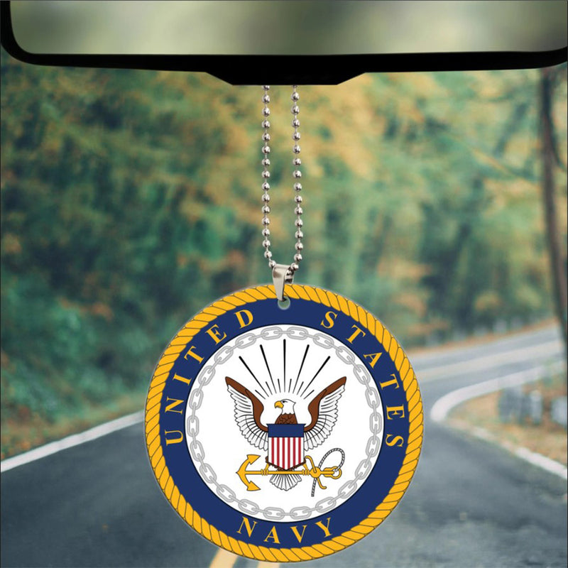 Army US Navy Car Ornament Custom Car Accessories Decorations Nearkii