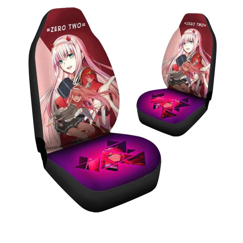 Zero Two Cute Darling In The Franxx Anime Car Seat Covers Nearkii