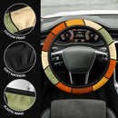 Retro Stripes Car Steering Wheel Cover Nearkii