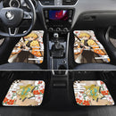 Zenitsu Car Floor Mats Custom Demon Slayer Anime Car Accessories Nearkii