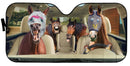 Funny Driving Horse With Fly Cover Car Auto Sunshades Nearkii