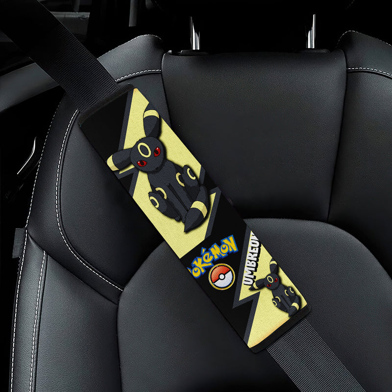 Umbreon car seat belt covers Anime Pokemon Custom Car Accessories Nearkii