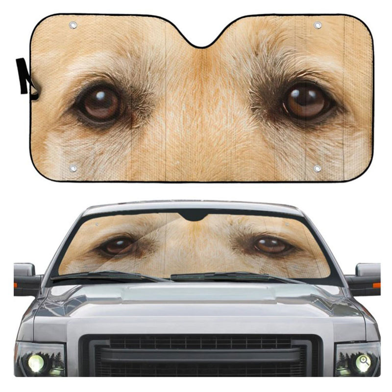 Labrador Retriever Dog Eyes Custom Car Auto Sun Shades Windshield Accessories Decor Gift Nearkii