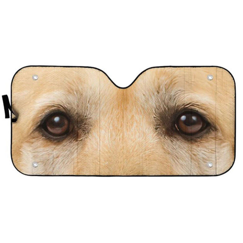 Labrador Retriever Dog Eyes Custom Car Auto Sun Shades Windshield Accessories Decor Gift Nearkii
