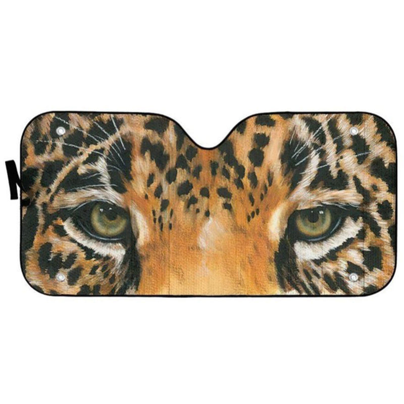 Leopard Eyes Car Auto Sun Shades Windshield Accessories Decor Gift Nearkii