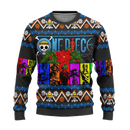 One Piece Anime Ugly Christmas Sweater Charaters Xmas Gift Nearkii
