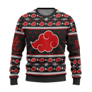 Akatsuki Ugly Christmas Sweater Naruto Anime Xmas Gift Nearkii