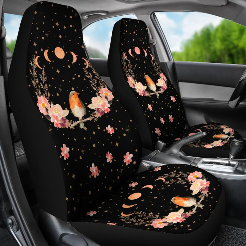 Peach Floral Songbird Car Seat Covers Nearkii