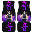 Demon Slayer Anime Car Floor Mats Tengen Uzui x Symbol Car Accessories Nearkii