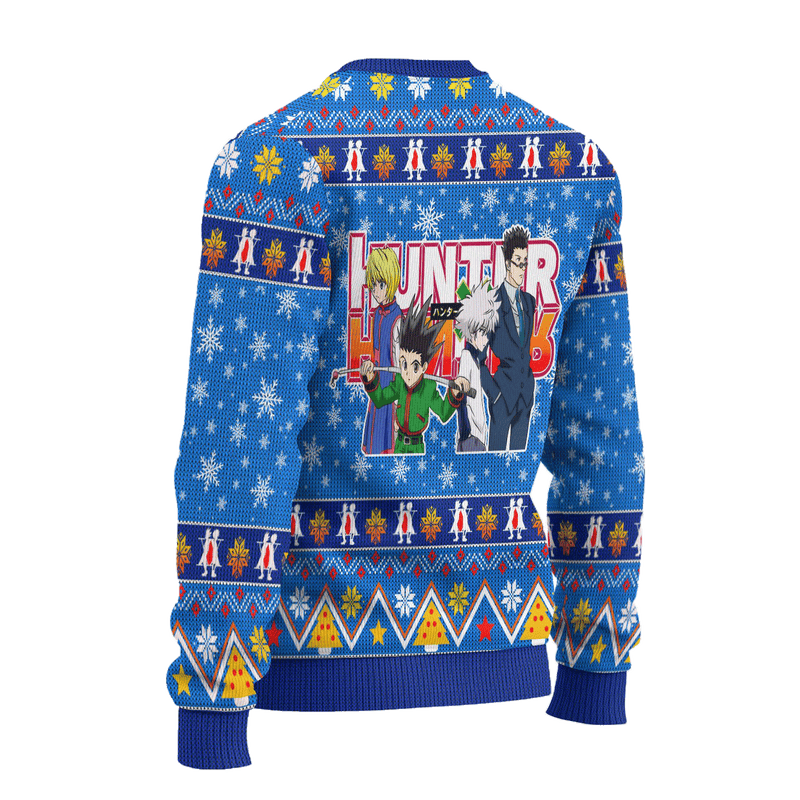 Kurapika Anime Ugly Christmas Sweater Hunter x Hunter Xmas Gift Nearkii