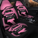 Pink Jeep Premium Custom Car Seat Covers Decor Protectors Nearkii