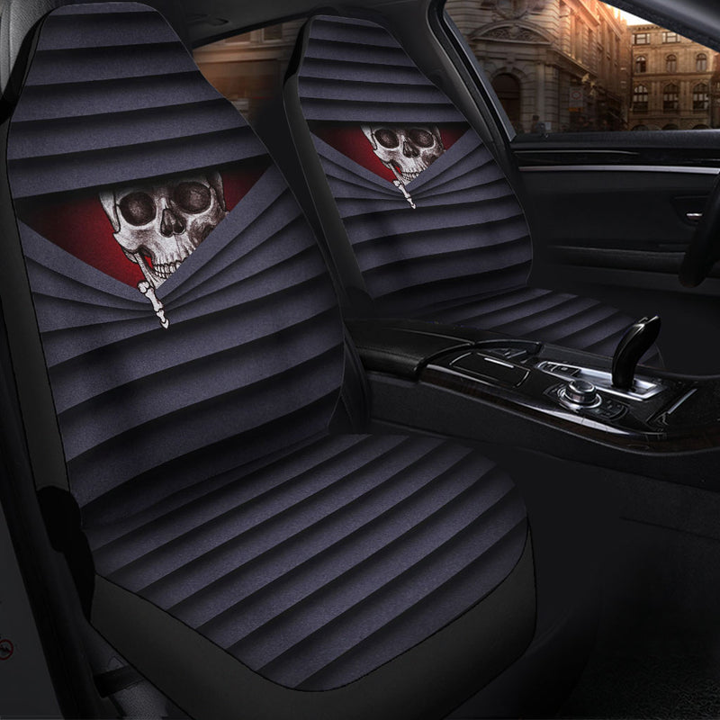 Skull Hiding Zipper Car Seat Covers Nearkii