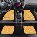 Custom Zenitsu Car Floor Mats Custom Demon Slayer Anime Car Accessories Nearkii
