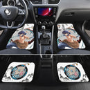 Demon Slayer Car Floor Mats Anime Hashibira Japanese Style Car Accessories Nearkii