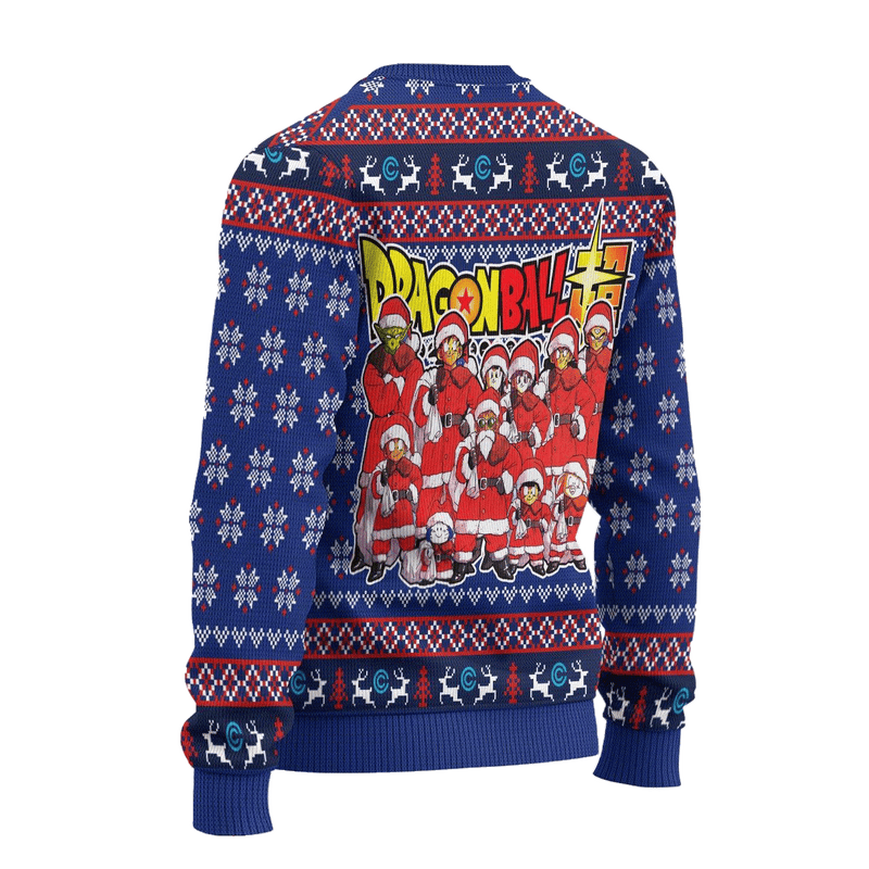 Capsule Corp Ugly Christmas Sweater Dragon Ball Anime Xmas Gift Nearkii