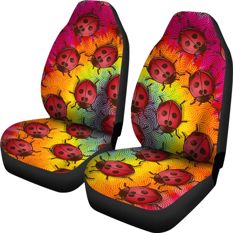 Lady Bug Swirl Car Seat Cover Nearkii