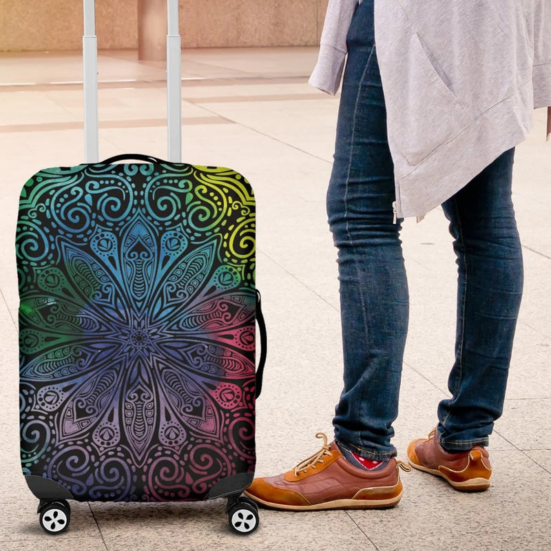 Mandala Luggage Cover Suitcase Protector Nearkii