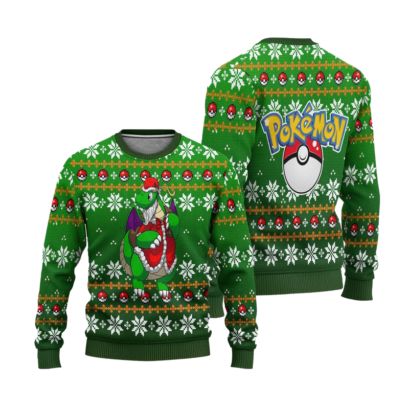 Pokemon Dragonite Ugly Anime Christmas Sweater Xmas Gift Nearkii