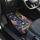 US Independence Day Bald Eagle Grab US Military Medal Car Floor Mats Car Accessories Nearkii