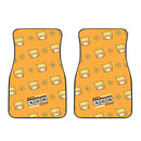 Custom Zenitsu Car Floor Mats Custom Demon Slayer Anime Car Accessories Nearkii