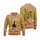 Demon Slayer Zenitsu Agatsuma Anime Ugly Christmas Sweater Xmas Gift Nearkii