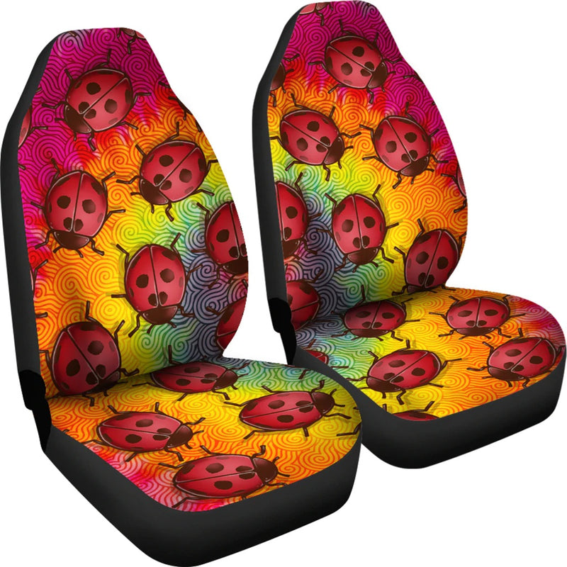 Lady Bug Swirl Car Seat Cover Nearkii