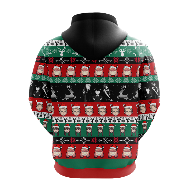 Spy X Family Loid Yor And Anya Christmas Hoodie Amazing Gift Idea Christmas Gift Nearkii