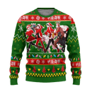 Jujutsu Kaisen Ugly Christmas Sweater Custom Anime Characters Xmas Gift Nearkii