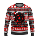 Uchiha Sharingan Anime Ugly Christmas Sweater Naruto Xmas Gift Nearkii