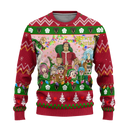 Black Clover Anime Ugly Christmas Sweater Red Xmas Gift Nearkii