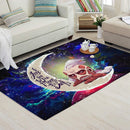 Attack on titan Love You To The Moon Galaxy Carpet Rug Home Room Decor Nearkii
