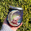 Attack On Titan Love You To Moon And Back Premium Wine Tumbler Nearkii