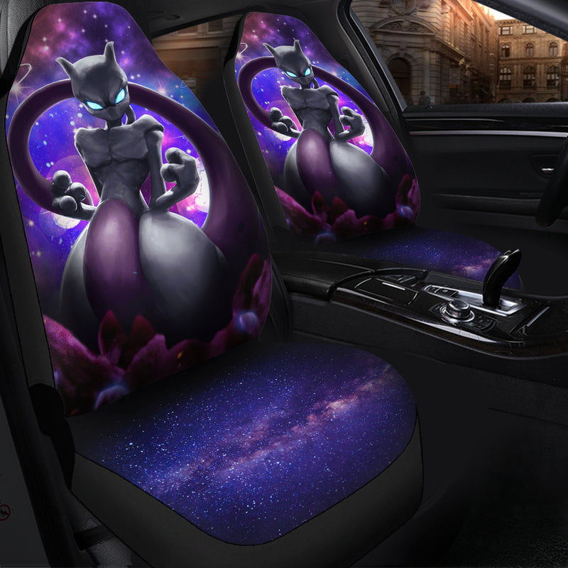 Mewtwo Galaxy Pokemon Legendary Premium Custom Car Seat Covers Decor Protectors Nearkii