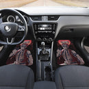 Demon Slayers Anime Car Floor Mats Akaza Kimetsu no Yaiba Car Accessories Nearkii