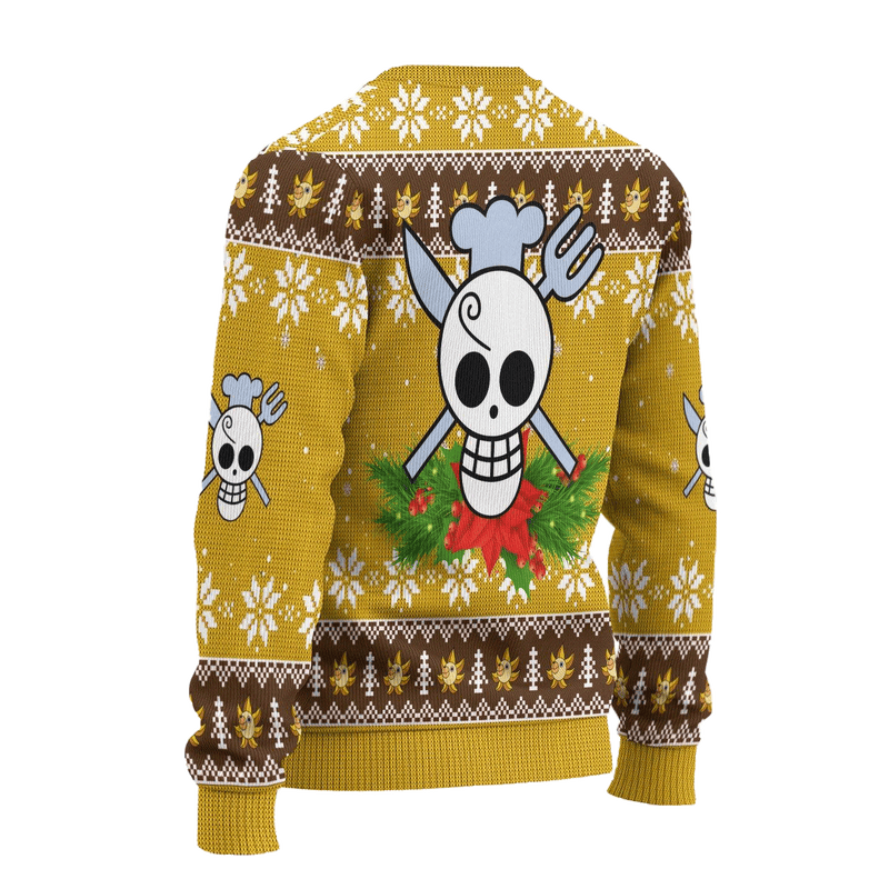 Sanji One Piece Anime Ugly Christmas Sweater Xmas Gift