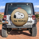 Snoopy Ew People Funny Jeep Car Spare Tire Covers Gift For Campers Nearkii
