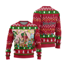 Black Clover Anime Ugly Christmas Sweater Red Xmas Gift Nearkii