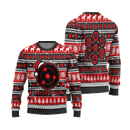 Uchiha Sharingan Anime Ugly Christmas Sweater Naruto Xmas Gift Nearkii