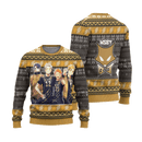 MSBY Black Jackal Ugly Christmas Sweater Haikyuu Anime Xmas Gift Nearkii