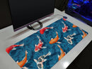Koi Fish Boho Nature Mouse Mat Nearkii