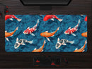 Koi Fish Boho Nature Mouse Mat Nearkii