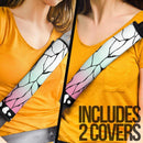 Anime Demon Slayer Kochou Kanae Patterns Car Seat Belt Cover Custom Car Accessories Nearkii